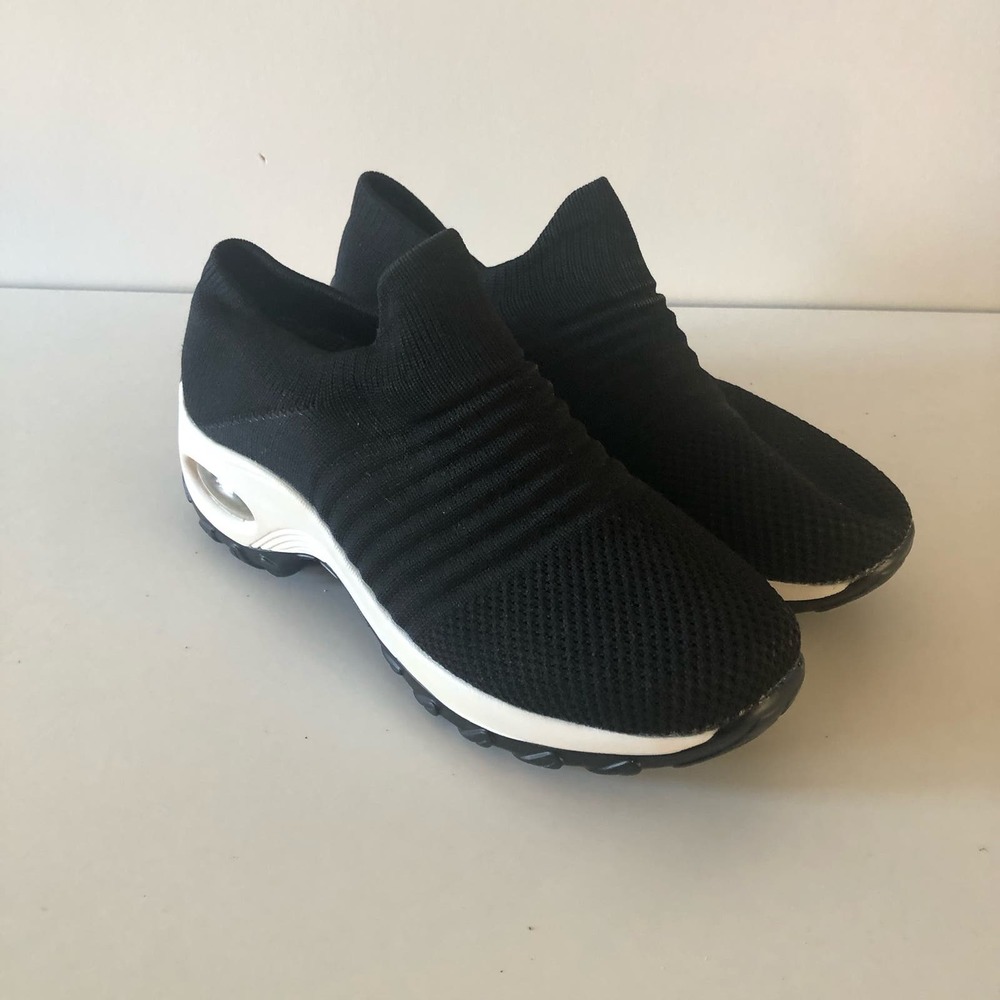 Slow Man Walking Shoes Mesh Sock Sneakers | Women's Size 36 / US 5.5